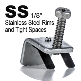 GoClips 5 Second Anchors - Stainless Steel Rims - 50 Pieces