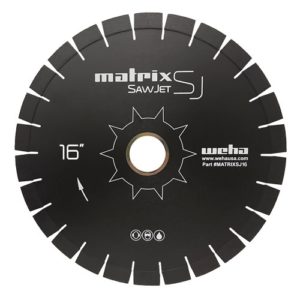 16" Weha Matrix SJ SawJet Bridge Saw Blade
