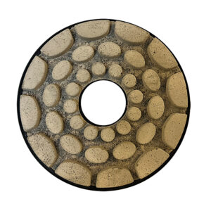 5 Inch Tenax Auto Edge Inline 1500 grit - Hook and Loop back - for Bullnoses and Straight Edges