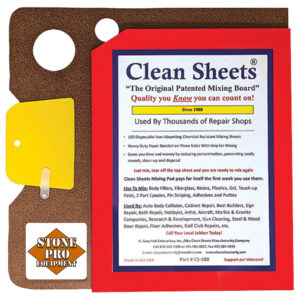 Stone Pro Equipment Clean Sheets Mixing Board