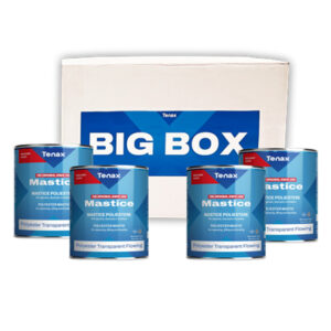 Tenax Tixo Knife Grade Polyester Resin Big Box 4 x 1.25 Gallon