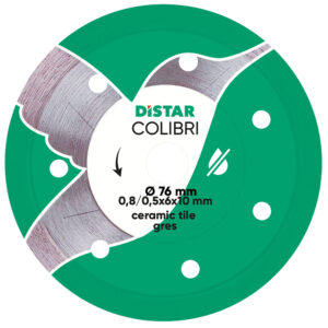 2" X 3/8" Arbor DiStar Colibri Dry Blade for Dremel Tool - Reinforced Hub