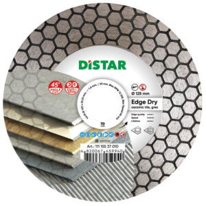 DSTAREDGE5 5" x 7/8" DISTAR EDGE DRY DIAMOND CUTTING BLADE FOR HARD CERAMICS ADVANCED