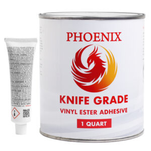 Phoenix Extra Clear Smooth Knife Grade Vinyl Ester Resin - 1 Quart