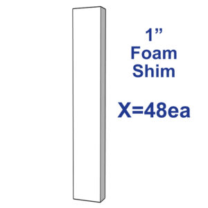 Tenax Miter Medic 1" Shim (48 Count)