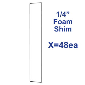 Tenax Miter Medic 1/4" Shim (48 Count)