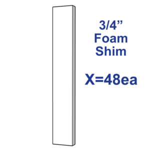 Tenax Miter Medic 3/4" Shim (48 Count)