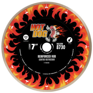 7" QEP HotDog Tile Saw Blade
