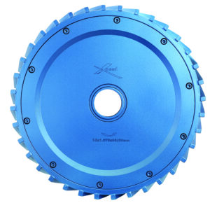 16 inch  MILLING WHEEL, 40MM SEGMENT (TEFLON CORE)