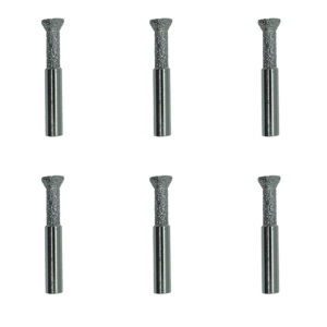 Pack of 6 T 31 Diamond Anchor Bit - 3/16 inch X 1/4 inch