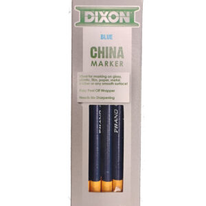 12 Pack China Marker - Blue