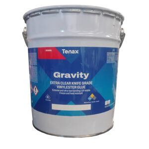 TENAX CLEAR GRAVITY KNIFE GRADE VINYLESTER RESIN - 5 GALLON